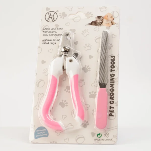 Cortauñas y lima metálica