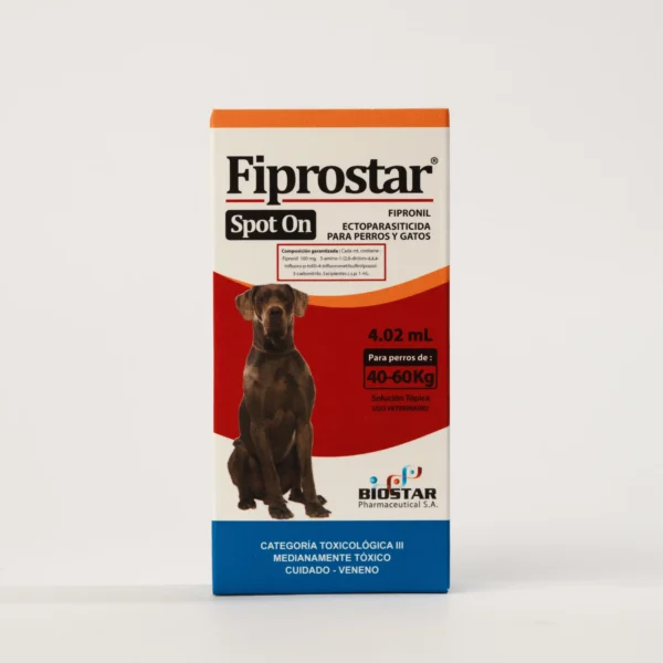 Fiprostar Spot On  4,02 ml - Para perros de 40 a 60 kg