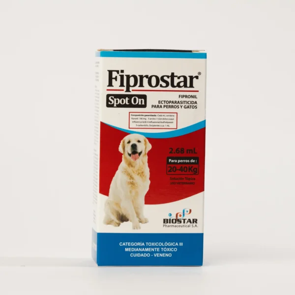 Fiprostar Spot On  2,68 ml - Para perros de 20 a 40 kg
