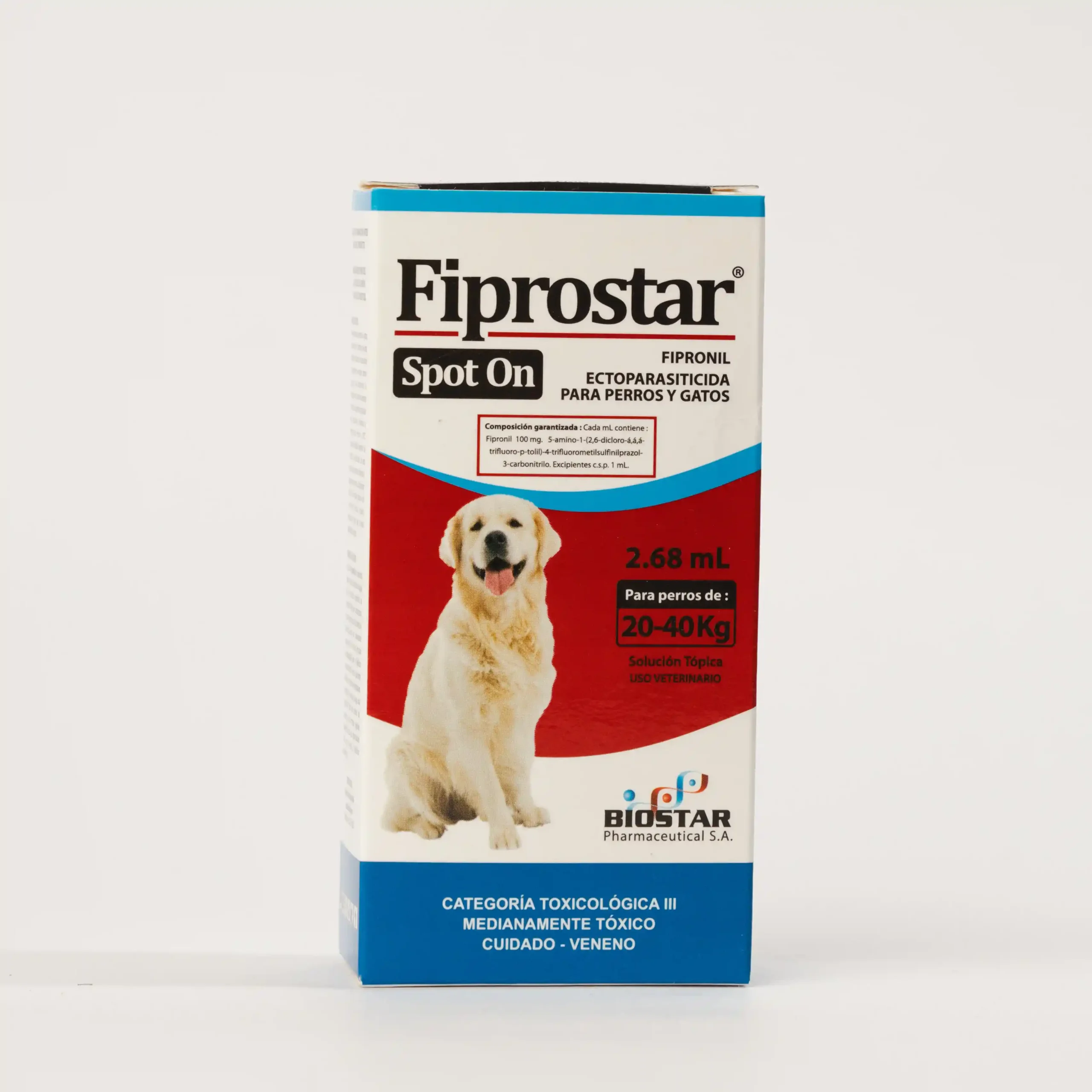 Fiprostar Spot On 2,68 ml - Para perros de 20 a 40 kg