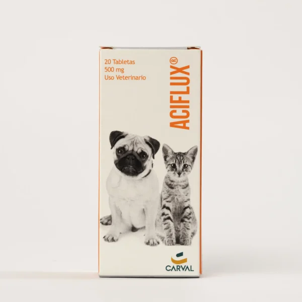 Aciflux 500 mg - 20 tabletas