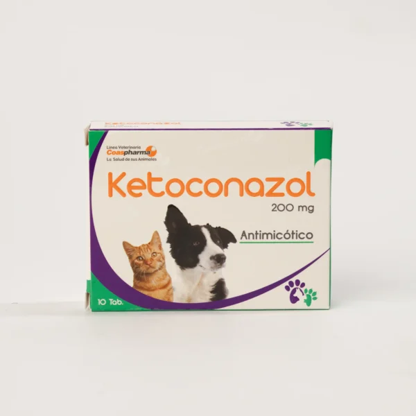 Ketoconozol 200 mg - 10 tabletas
