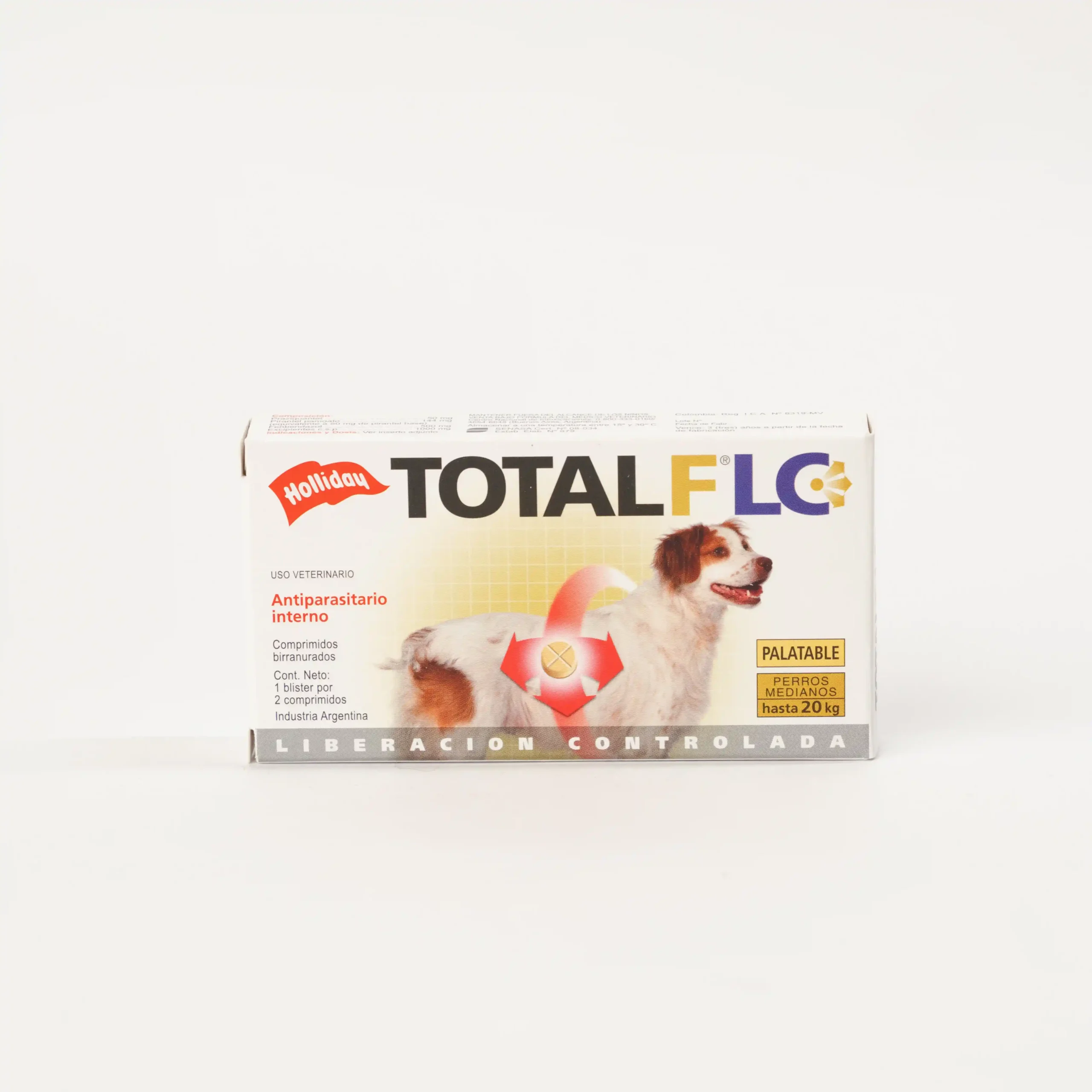 Total FLC Antiparasitario - Para perros de 10 a 20 kg