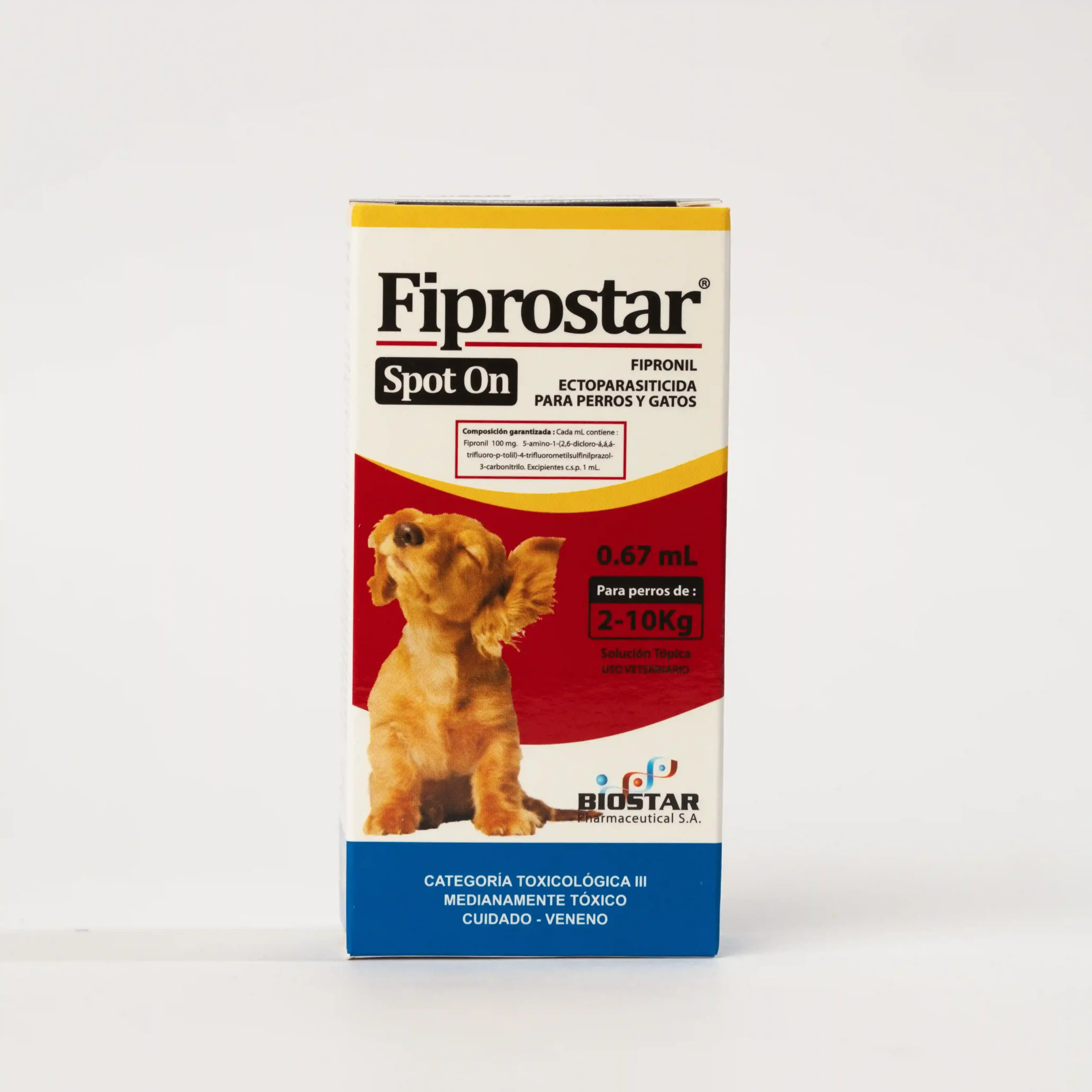 Fiprostar Spot On 0,67 ml - Para perros de 2 a 10 kg