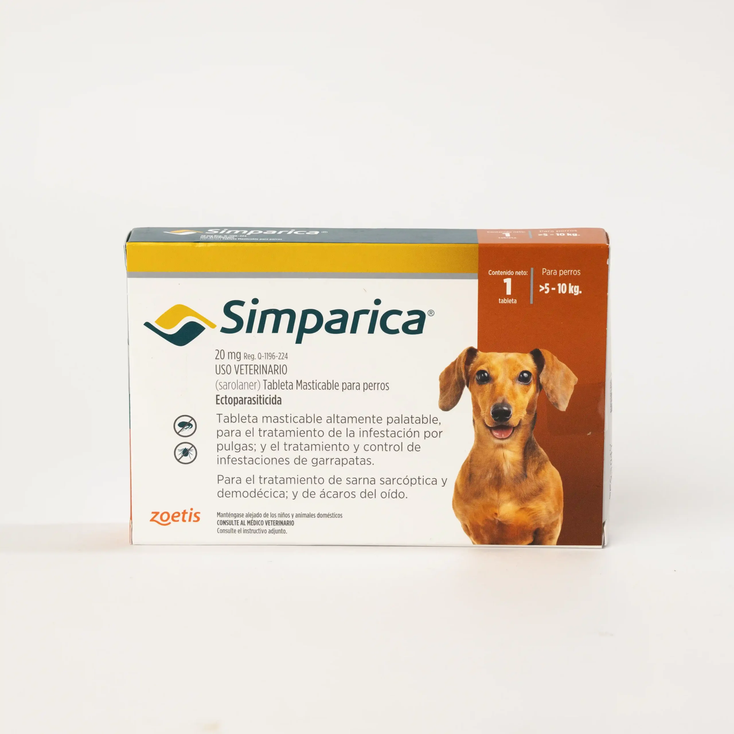 Simparica - Para perros de 5 a 10 kg