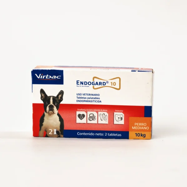 Endogard 10 - Para perros de hasta 10 kg - 2 tabletas