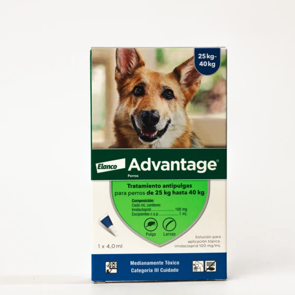 Advantage - Para perros de 25 a 40 kg - 1 pipeta