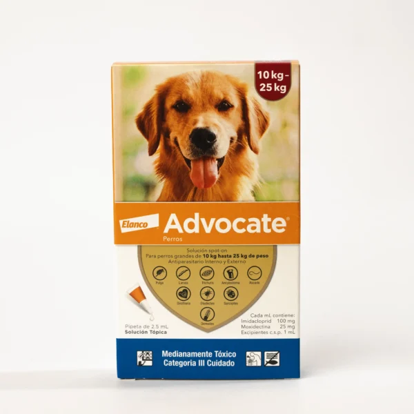 Advocate - Para perros de 10 a 25 kg - 1 pipeta