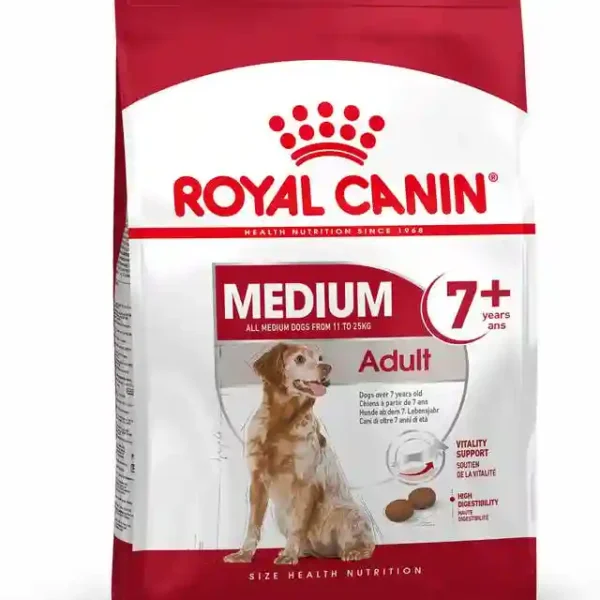 Royal Canin Medium dog adult 7+