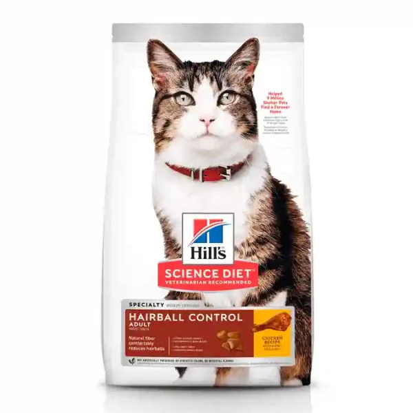 Hills Cat hairball control