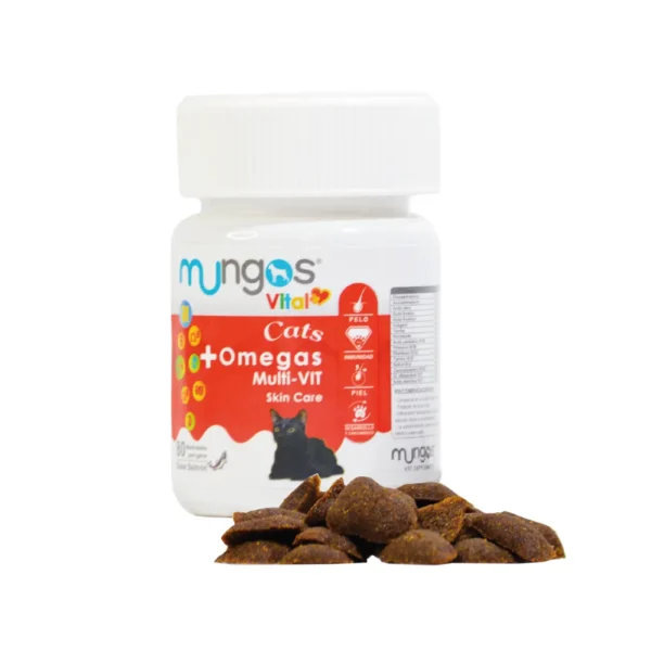 Mungos Omega multivit cats x 80 masticables