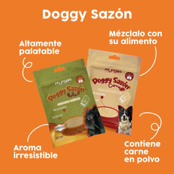 Mungos Doggy sazón carne x 90 gr