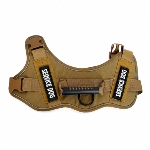 Pechera de service dog con soporte
