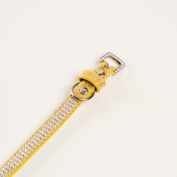Collar para gatos de brillos, en sintetico