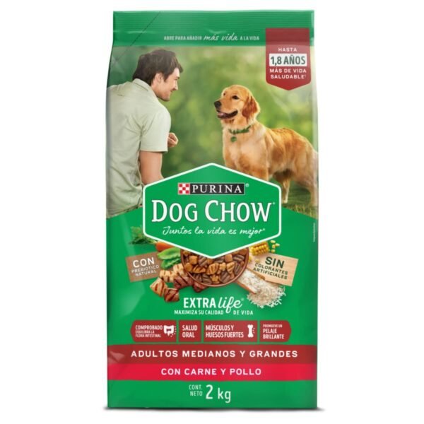 Dog Chow Adultos razas mediana y grandes