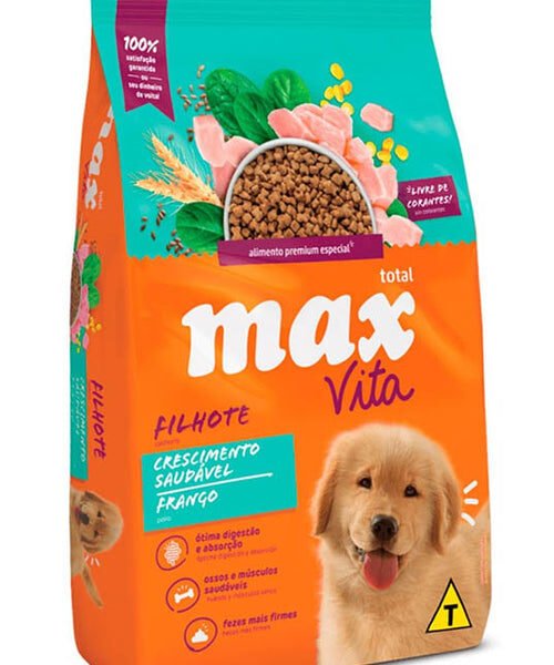 Max Cachorro crecimiento saludable